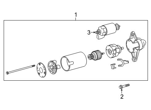 2021 Toyota Avalon Starter, Electrical Diagram