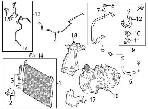 2024 Toyota Sequoia TUBE & ACCESSORY ASS Diagram for 88710-0C880