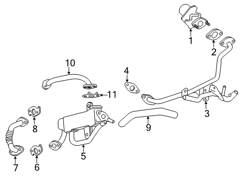 2017 Toyota RAV4 EGR System Diagram