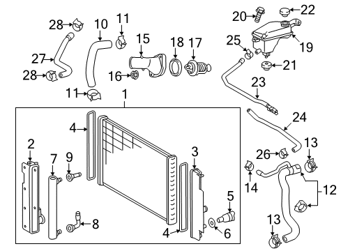 2016 Scion tC Inlet Sub-Assembly Diagram for 16495-50010