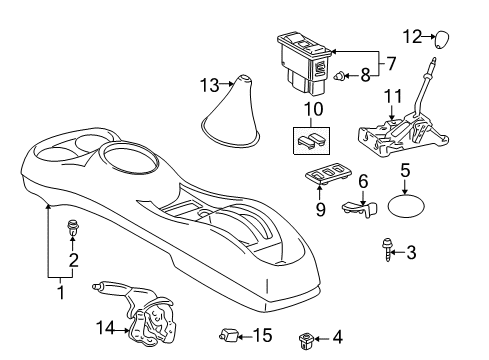 2002 Toyota Echo Parking Brake Diagram 2 - Thumbnail