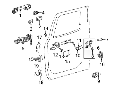 2023 Toyota Tundra Rear Door - Electrical Diagram 6 - Thumbnail