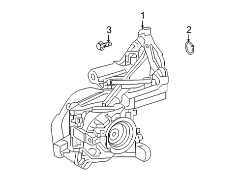 2021 Toyota Venza Water Pump Diagram