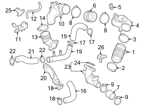 2023 Toyota GR Corolla COMPUTER, ENGINE CON Diagram for 89661-1AE30