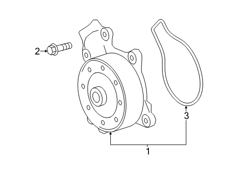 2021 Toyota Corolla Water Pump Diagram 2 - Thumbnail