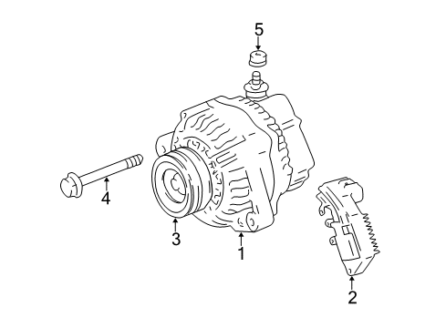 2007 Toyota Land Cruiser Alternator Diagram