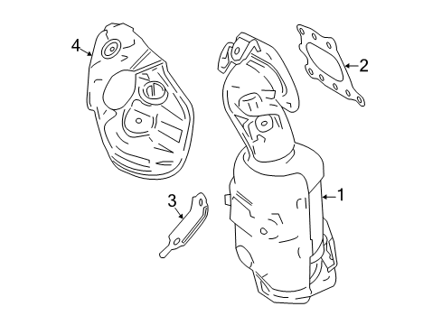 2024 Toyota Camry Exhaust Manifold Diagram 4 - Thumbnail