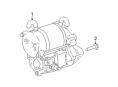 2006 Toyota 4Runner Starter Diagram