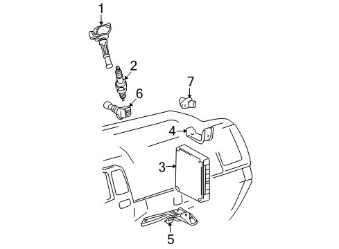 2010 Toyota Tacoma Powertrain Control Diagram 1 - Thumbnail