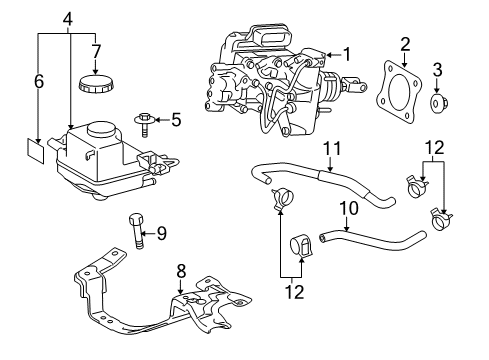 2013 Toyota Prius V Hydraulic System Diagram 1 - Thumbnail