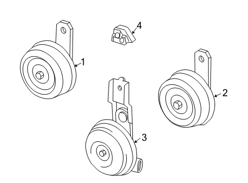 2005 Toyota Land Cruiser Horn Diagram