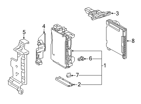 2018 Toyota Camry Fuse & Relay Diagram 6 - Thumbnail