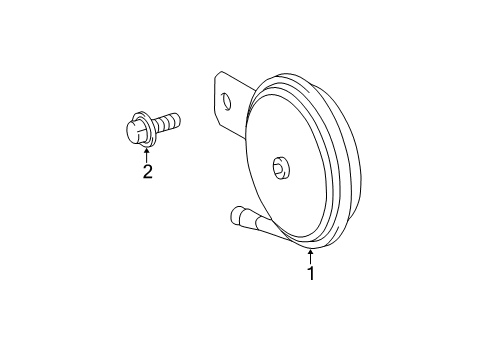 2005 Toyota RAV4 Horn Diagram