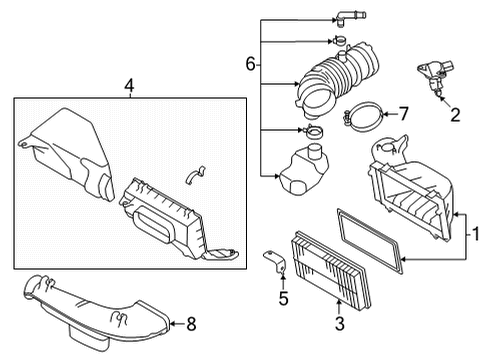 2022 Toyota GR86 CASE COMPLE LWR Diagram for SU003-10481