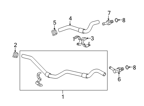 2016 Toyota Sienna Trans Oil Cooler Diagram