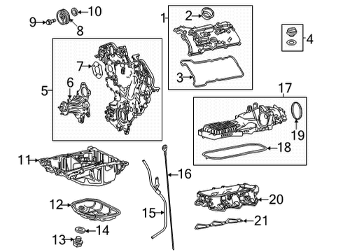 2023 Toyota Tundra CHAIN SUB-ASSY, NO.1 Diagram for 13506-F4010