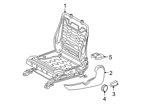 2005 Toyota Tacoma Tracks & Components Diagram 3 - Thumbnail