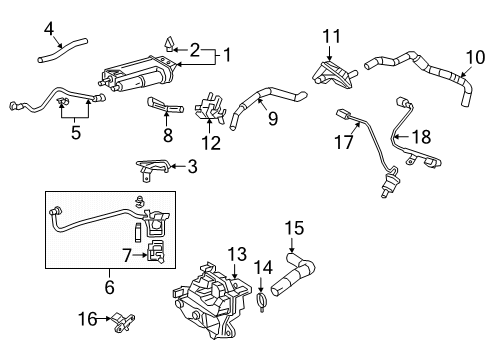 Sensor Assembly, Vacuum (For E.F.I.) Diagram for 89421-33010