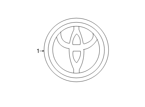 2016 Toyota Sienna Wheel Covers & Trim Diagram