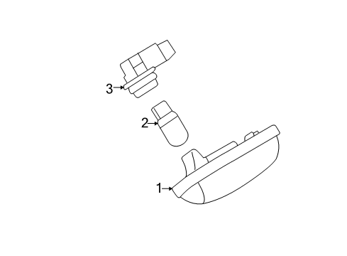 2019 Toyota 86 License Lamps Diagram