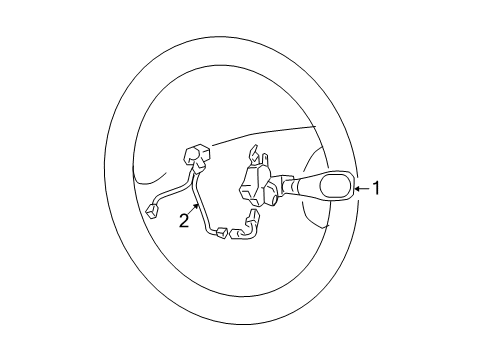 2008 Toyota Highlander Cruise Control System, Electrical Diagram 1 - Thumbnail