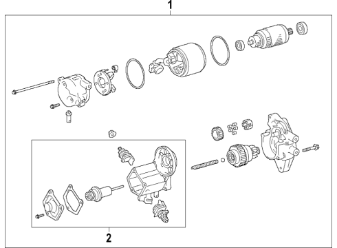 2022 Toyota Tacoma Starter Diagram 2 - Thumbnail