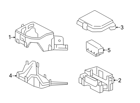 2015 Toyota Yaris Fuse & Relay Diagram 2 - Thumbnail