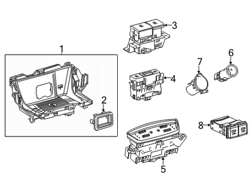 2021 Toyota Venza Heated Seats Diagram 1 - Thumbnail