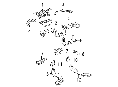 2007 Toyota Tundra Ducts Diagram