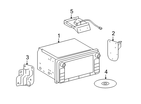 2006 Toyota Tundra Navigation System Diagram 1 - Thumbnail