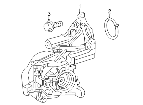 2021 Toyota RAV4 Prime Water Pump Diagram