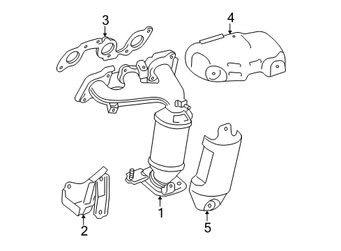 2006 Toyota Camry Exhaust Manifold Diagram