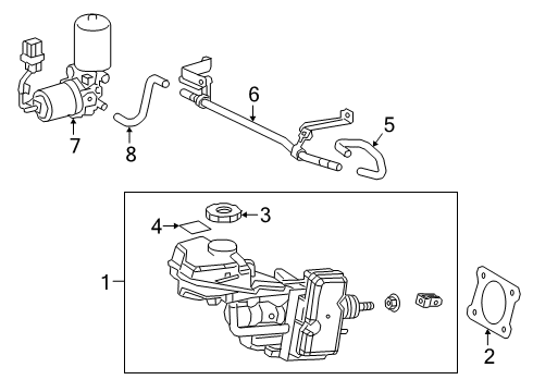 2021 Toyota Avalon Hydraulic System Diagram 1 - Thumbnail