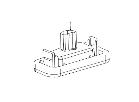 2018 Toyota Camry License Lamps Diagram 2 - Thumbnail