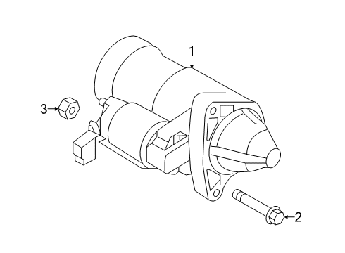 2020 Toyota Yaris Starter, Electrical Diagram