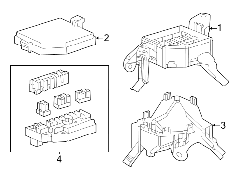 2023 Toyota Crown BLOCK ASSY, ENGINE R Diagram for 82740-78050