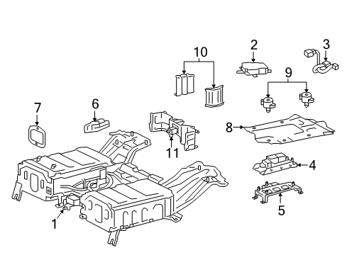 2017 Toyota RAV4 Battery Diagram