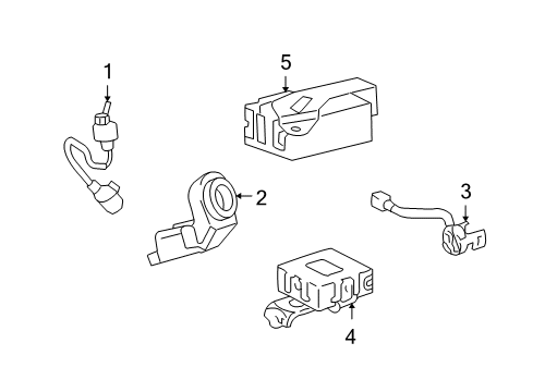 2006 Toyota Highlander Alarm System Diagram