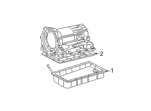 1998 Toyota Tacoma Automatic Transmission, Maintenance Diagram