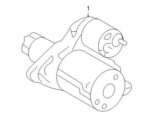 2010 Scion xB Starter, Electrical Diagram