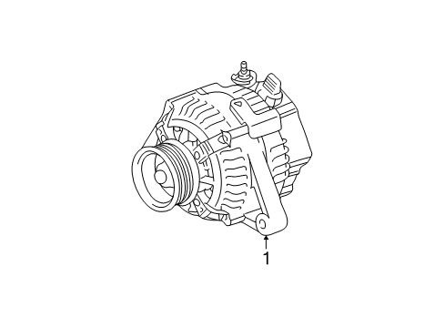 2004 Toyota Avalon Alternator Diagram 2 - Thumbnail