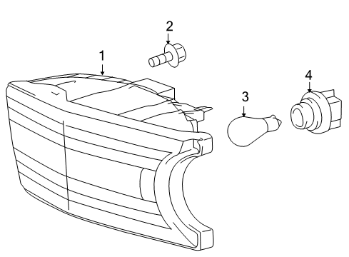 2013 Toyota 4Runner Signal Lamps Diagram