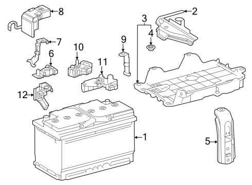 2024 Toyota Grand Highlander Battery Diagram 2 - Thumbnail