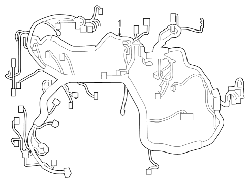 2023 Toyota Crown Wiring Harness Diagram