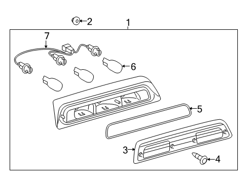 2016 Toyota Tundra Bulbs Diagram 5 - Thumbnail