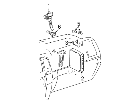 2009 Toyota 4Runner Ignition System Diagram 1 - Thumbnail