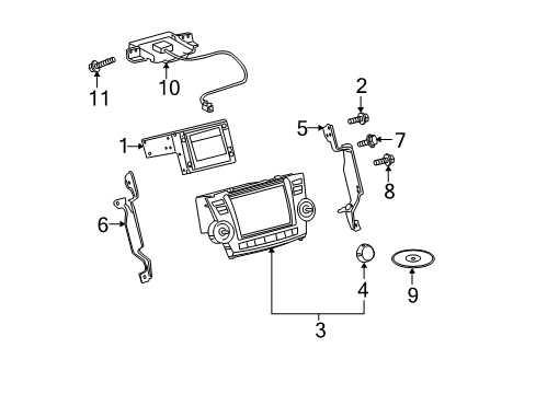 2010 Toyota Highlander Navigation System Diagram 3 - Thumbnail