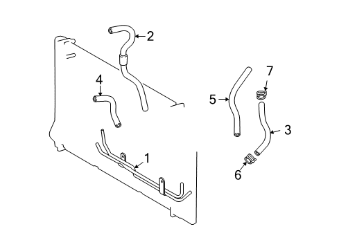 2011 Toyota Matrix Trans Oil Cooler Diagram 2 - Thumbnail