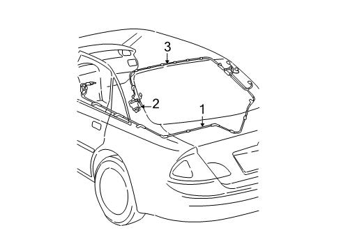 2002 Toyota Avalon Antenna & Radio Diagram