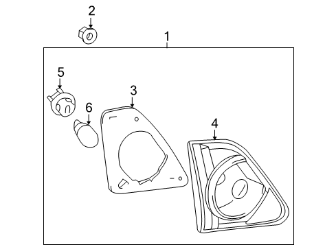 2010 Toyota Corolla Backup Lamps Diagram